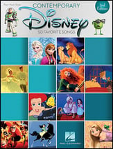 Contemporary Disney piano sheet music cover